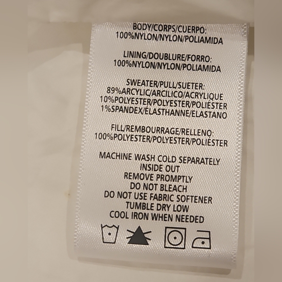 Marc New York Cream Jacket Size S Color Dark Blue Teal Cream Exellent Condition - Picture 6 of 9